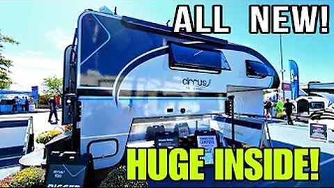 This Truck Camper RV is HUGE Inside nucamp Cerrus 920