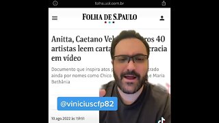 Imprensa e artistas se unem para salvar a candidatura de Lula