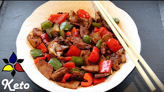 Pepper Steak – better than take out – Keto, Paleo, Gluten Free Stir Fry