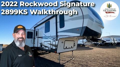 (RV Life) Rockwood Signature 2899KS (Fifth Wheel Family RV Camping)