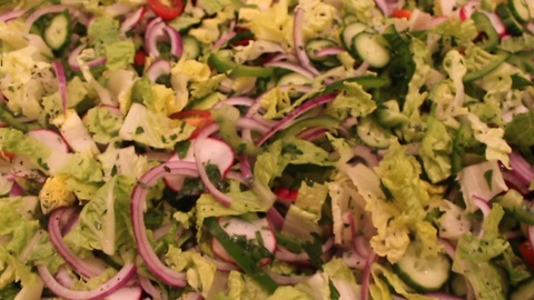 How to make a fattoush salad