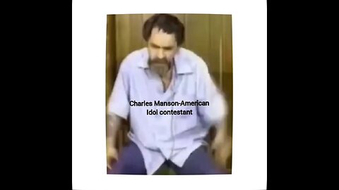 CHARLES MANSON- CONTESTANT
