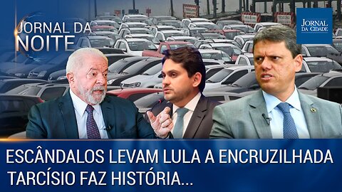 Escândalos levam Lula a encruzilhada / Tarcísio faz história – Jornal da Noite 06/03/23