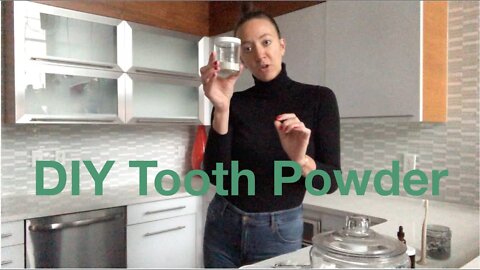 DIY Tooth Powder - Michelle Hamburger | Conners Clinic