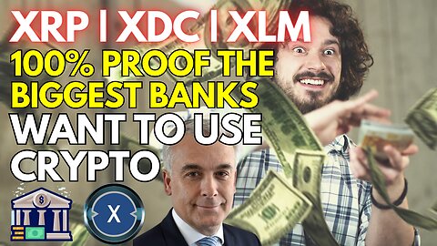XDC PHYSICAL PROOF BANKS WAN'T TO USE CRYPTO! 1-3 YEAR PREDICTION!