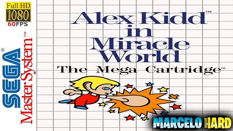 Alex Kidd in Miracle World - Master System (Full Game Walkthrough)