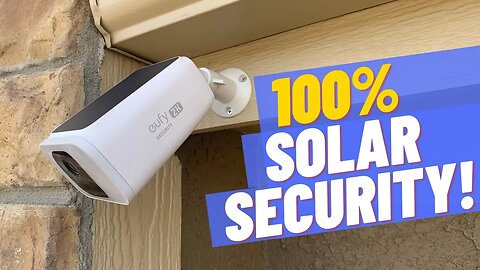 Solar Powered Security! eufy SoloCam S40 Security Camera Review