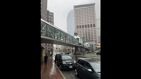 Boston in the Rain☔️🌧️💧