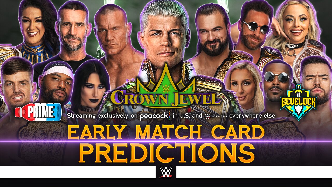 WWE Crown Jewel 2024 Match Card Predictions