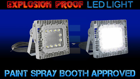 LED Explosion Proof Light for Chemical Plants, Refineries, Manufacturing, Oil & Gas Industries
