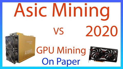 GPU Mining VS. ASIC Mining