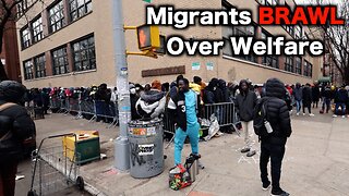 Migrants Fight Over NYC Shelters