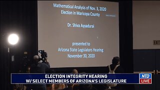 2020 Election – Arizona – Legislature Holds Hearing on Election Integrity Issues (Nov 30, 2020)