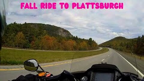 FALL RIDE TO PLATTSBURGH NEW YORK