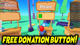 How to Get a Free Donation Button in Pls Donate