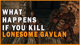 What Happens if you Kill Lonesome Gavlan in Dark Souls 2