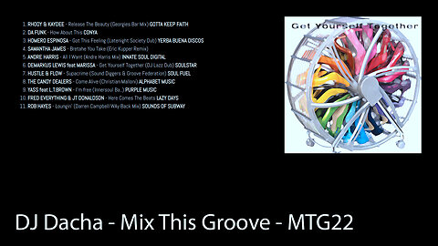 DJ Dacha - Get Yourself Together - MTG22 (House Mixes DJ Mix)