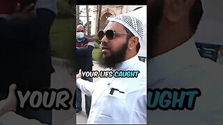 🎥🔥CAUGHT on Tape❗CP caught Lying About ISLAM!! #shorts