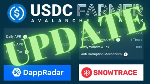 USDC Farmer Dapp Update | First Week Results