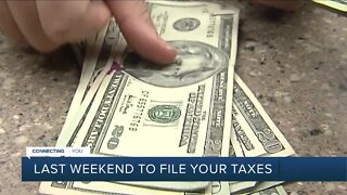 Last weekend to file your taxes