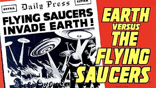 Earth Vs. The Flying Saucers (1956 Full Movie) [COLORIZED]