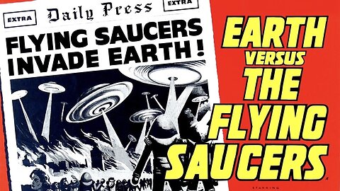 Earth Vs. The Flying Saucers (1956 Full Movie) [COLORIZED]