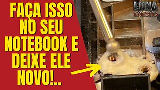 Reparo da Carcaça do Notebook Lenovo | Parte 2: Recuperando as Dobradiças com Resina