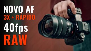 🔴 FUJIFILM X-H2s e o NOVO AUTOFOCO 3 VEZES MAIS RÁPIDO [🎬 Cortes]