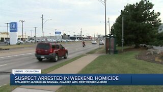 Suspect arrested in weekend homicide