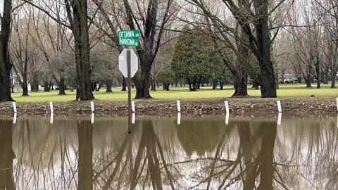 Red Cedar River continues to overflow into local communities