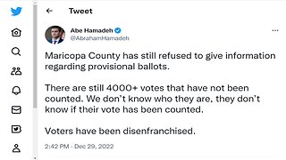 GOP's Hamadeh calls to inspect all ballots after recount narrows opponent's lead