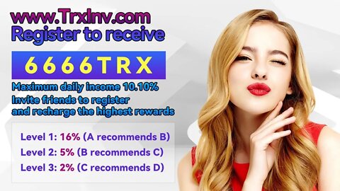 Trx Invest sends you money, millions of TRX sent all and to get it see the description.