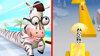 Animals Run VS Coin Rush Android Gameplays