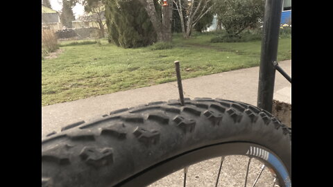 Major Flat Bike Tire