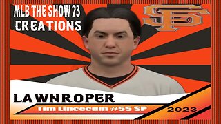 MLB The Show 23 Tim Lincecum Creation | V 2.0