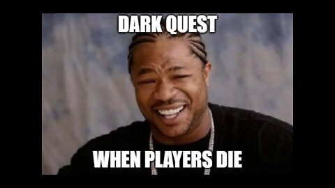 Dark Quest trolling when you die lol #shorts