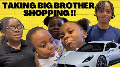 Watch The Smith Girlz Give Their Big Brother a Shopping Makeover!