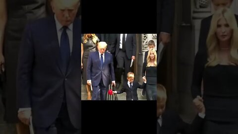 Trump Attend Ivana Funeral 07/20/2022 #Shorts #SilentShorts