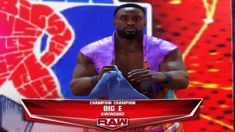 Big E Entrance WWE 2k22