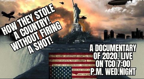 TCO DOCUMENTARY HOW THEY STOLE A COUNTRY WITHOUT FIRING A SHOT, & Direct Energy Weapon Caught On Video!