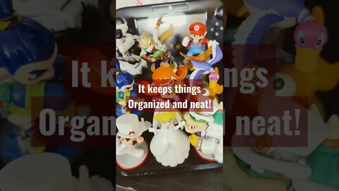 How To Better Display Your Amiibo Collection - 3D Printed Stand #Shorts