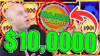 OMG! 🤯 I JUST WON THE MAXED OUT MAJOR JACKPOT!!! 🤯 $125 SPIN HIGH LIMIT DRAGON LINK