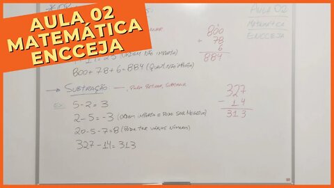 ➕ OPERAÇÕES MATEMÁTICAS - Matemática - ENCCEJA - [Ensino Médio] - Aula 2