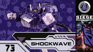 Transformers: Siege SHOCKWAVE [Leader, 2018] | Kit Reviews #73