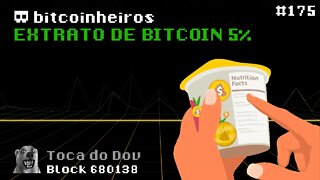 Extrato de Bitcoin 5%