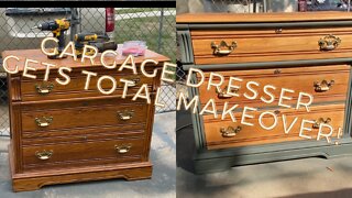 Garbage Dresser Gets Total Makeover!