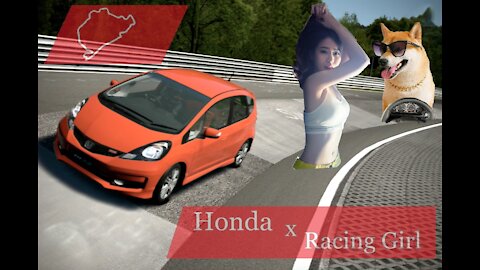 Nurburgring x Racing Girl Sleep @ Honda Jazz 2013 (205 x 100cm) + TÜ Reliability Report + Manual