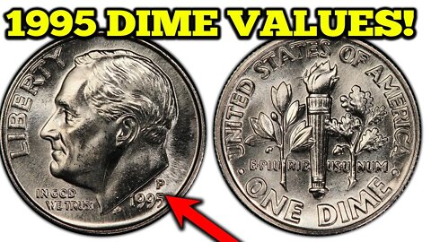 1995 DIME ERROR COINS WORTH MONEY!