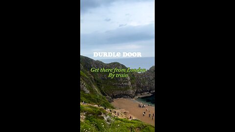 Durdle door is one of UK's most popular tourist spots!!