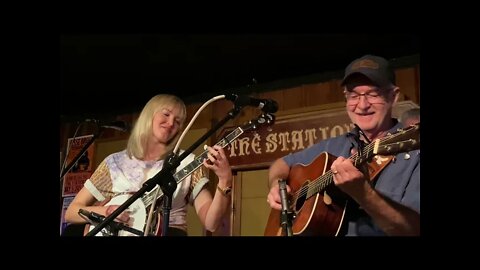 Carl Jackson and Ashley Campbell Singing A Trio Of Songs On Banjo And Guitar